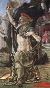 Cosimo Tura Saint Jerome in the Desert painting